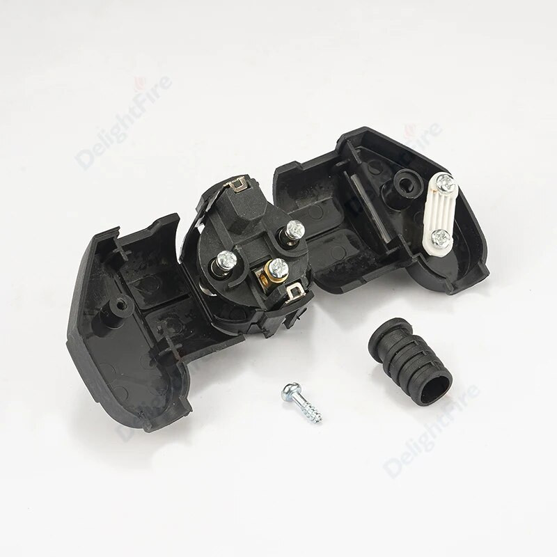 EU/UK/US/AU adapter za utikač 16A Muški zamjenski utičnice Rewireable Schuko Electeical Socket EU konektor za produžni kabel za napajanje