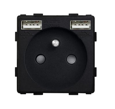 EU szabvány fali aljzat USB Type-C RJ45 PC CAT5 TV-vel /ST HDMI aljzat alkatrészek Mechanikus gombkapcsoló üveg aljzat keretek