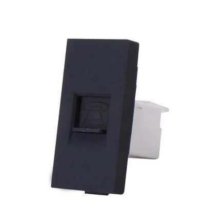 EU szabvány fali aljzat USB Type-C RJ45 PC CAT5 TV-vel /ST HDMI aljzat alkatrészek Mechanikus gombkapcsoló üveg aljzat keretek