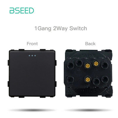 BSEED EU standardni mat plastični okvir utičnice PC RJ45 TV ST CAT5 Dvostruke USB zidne utičnice Prekidači za svjetlo Dijelovi DIY Free Combine