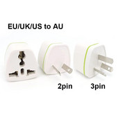 Univerzalni EU SAD UK na 2pin 3Pin AU zidni punjač Adapter Pretvarač Novi Zeland Australija Putni utikač US/UK/EU u AU/NZ utikač