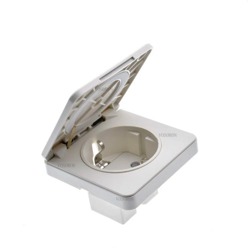 Njemačka Vodootporna industrijska utičnica AC strujna utičnica AU skriveni utikač Električni vodootporni poklopac Strujni konektor Sigurnosna utičnica