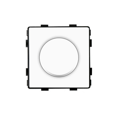 Bingoelec DIY UK EU standardni TV satelit USB utičnica Prekidač s gumbom s okvirom od kristalnog stakla Bijelo poboljšanje doma