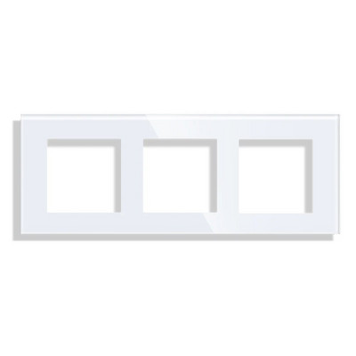 Bingoelec DIY UK EU standardni TV satelit USB utičnica Prekidač s gumbom s okvirom od kristalnog stakla Bijelo poboljšanje doma