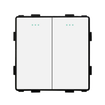 Bingoelec DIY UK EU standardni TV satelit USB utičnica Prekidač s gumbom s okvirom od kristalnog stakla Bijelo poboljšanje doma