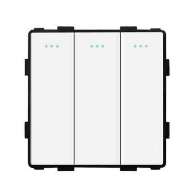 Bingoelec DIY UK EU standardni TV satelit USB utičnica Prekidač s gumbom s okvirom od kristalnog stakla Bijelo poboljšanje doma