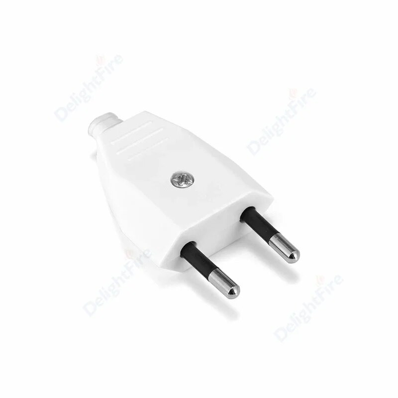 EU Plug Adapter Muški Zamjenski Rewireable Schuko Socket AC Power Extension Cable Rewire Plug Europski pretvarač Adapter