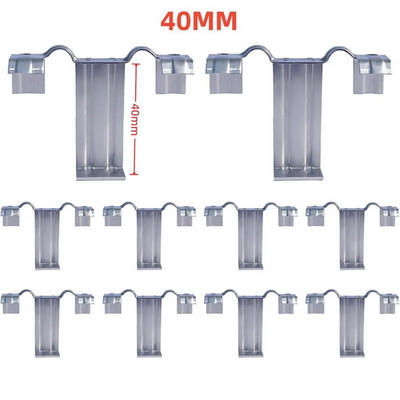 10db 30/35/40 mm-es rozsdamentes acél napelem napelemes fotovoltaikus vízvezető kapocs terelő sárleeresztő gomb vízátirányító kapcsok