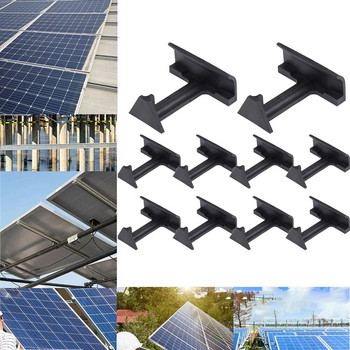 10 τεμ. 30/35/40 χιλιοστά Ηλιακό πάνελ Κλιπ αποστράγγισης νερού φωτοβολταϊκό πάνελ Water Drained Away Clip Solar Power Supplies