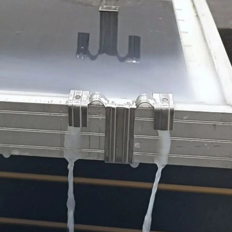 10 db 30/35/40 mm-es napelemes vízelvezető kapcsok fotovoltaikus panel vízelvezető kapocs rozsdamentes acél napelemes tápegységek