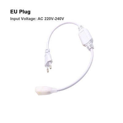Utikač za izmjeničnu struju s prekidačem za prigušivanje 110v 220v Žica / kabel za napajanje EU US UK AU utikač za COB LED trakasto svjetlo 288 360 LED kabel