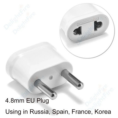 1tk Euro-pistiku reisipesa USTo EL-i pistiku adapteri elektrilaadija pistikupesa USA-st AU-st EL-i Euroopa pistikupesasse Hiina-Ameerika muundur