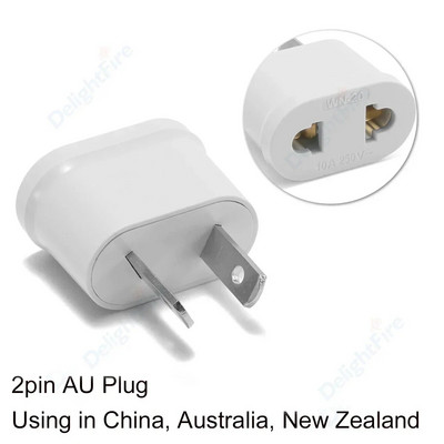 1tk Euro-pistiku reisipesa USTo EL-i pistiku adapteri elektrilaadija pistikupesa USA-st AU-st EL-i Euroopa pistikupesasse Hiina-Ameerika muundur