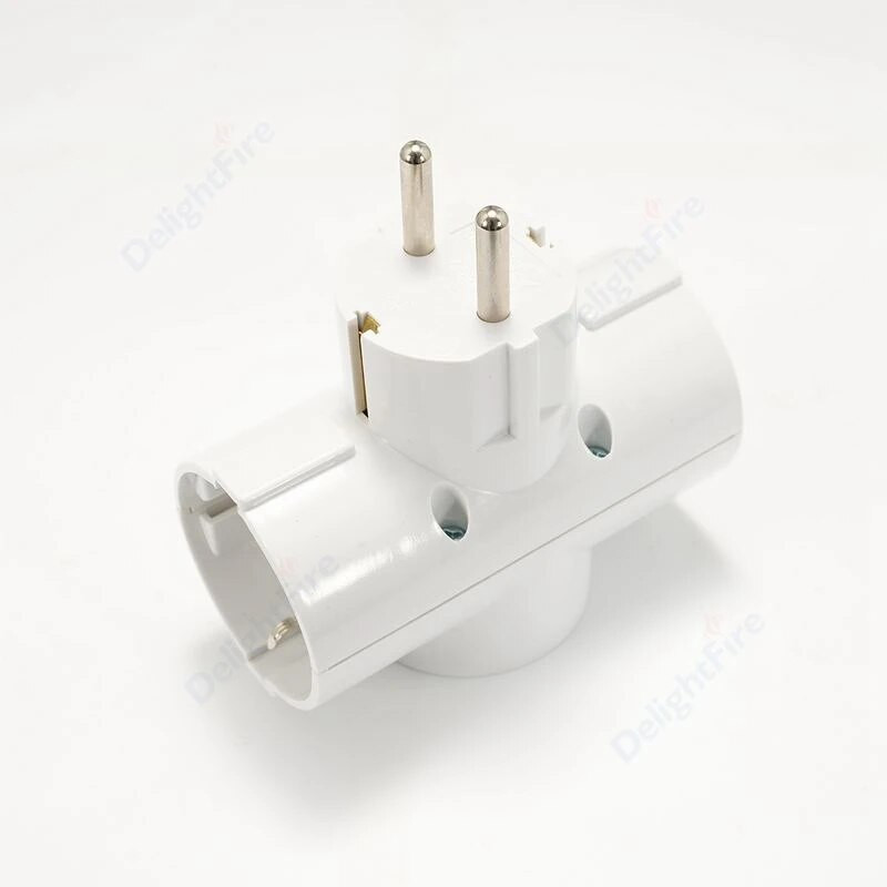 ES kištuko kelių maitinimo adapterio lizdas Europos standartas 1–1/2/3 krypčių kelių kištukų euro konverterio adapterio elektros lizdai