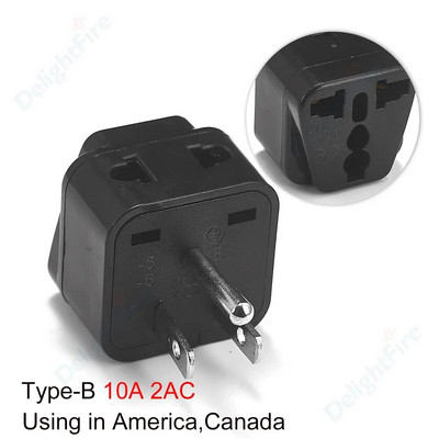 EU AU UK US IL KR Amerika Brazil Italija Adapter utikača u UK IL EG HK Australija Novi Zeland SAD Kanada Japan CN Adapter Utičnica