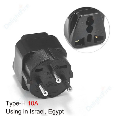 EU AU UK US IL KR Amerika Brazil Italija Adapter utikača u UK IL EG HK Australija Novi Zeland SAD Kanada Japan CN Adapter Utičnica