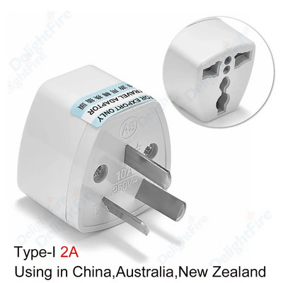 EU AU UK US IL KR Amerika Brazil Italija Adapter utikača u UK IL EG HK Australija Novi Zeland SAD Kanada Japan CN Adapter Utičnica