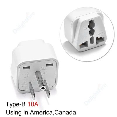 EU AU UK US IL KR Amerika Brazil Italija Adapter utikača u UK IL EG HK Australija Novi Zeland SAD Kanada Japan CN Adapter Utičnica