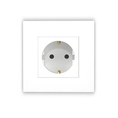 Bingoelec mechanikus kapcsolók műanyag panel 16A fali konnektor, AC 110V-250V 86mm*86mm, 1/2/3 Gang egyirányú nyomógombos kapcsoló