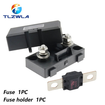 1Komplekt ANS trompet Kahvelpistiku kaitse 20A 30A 40A 50A 60A 70A 80A 100A 150A 200A Polt fikseeritud kindlustuskile + ANS-8 Turvaplaadi alus