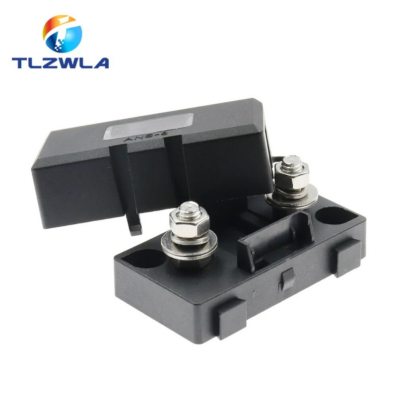 1Komplekt ANS trompet Kahvelpistiku kaitse 20A 30A 40A 50A 60A 70A 80A 100A 150A 200A Polt fikseeritud kindlustuskile + ANS-8 Turvaplaadi alus