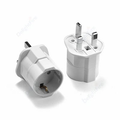 Adapter utičnice za UK Koreja KR Euro Europski EU-UK Britanski putni adapter 3-pinski utikač tipa G EU AC pretvarač utičnica adapter za napajanje