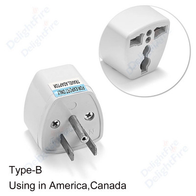 1kom UK zidna utičnica Univerzalni adapter za utikač iz EU u UK električnu utičnicu Pretvarač struje iz SAD u AU Električni adapteri Punjenje