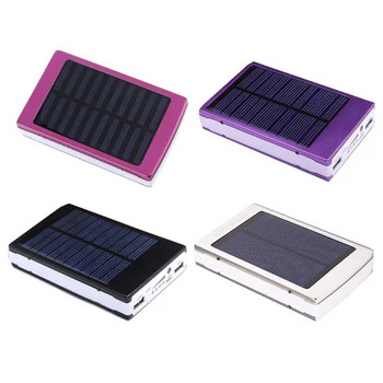 18650 Solar Power Bank for CASE DIY Box Двоен USB комплект Захранване за мобилни телефони Mp3 Множество за ЗАЩИТА Щепсел и