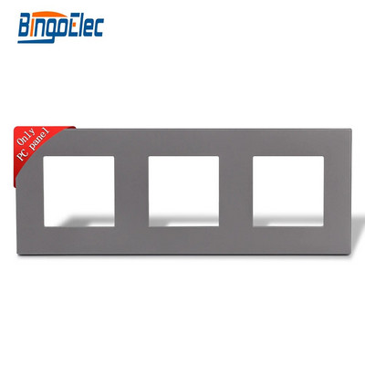 Πλαίσιο υπολογιστή Socket Frames RJ45 CAT6 TV Δορυφορική Type-C Διπλές υποδοχές USB Κουμπί τοίχου Λειτουργία εξαρτήματα Δωρεάν συνδυασμός
