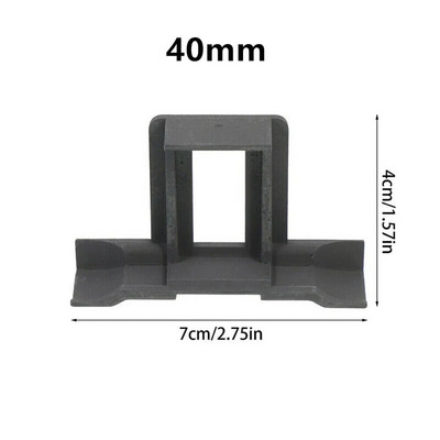 10 kom 30/40/35 mm Stezaljke za odvod vode za solarnu ploču Fotonaponske ploče za odvod vode, kopča za automatsko uklanjanje ustajale vodene prašine