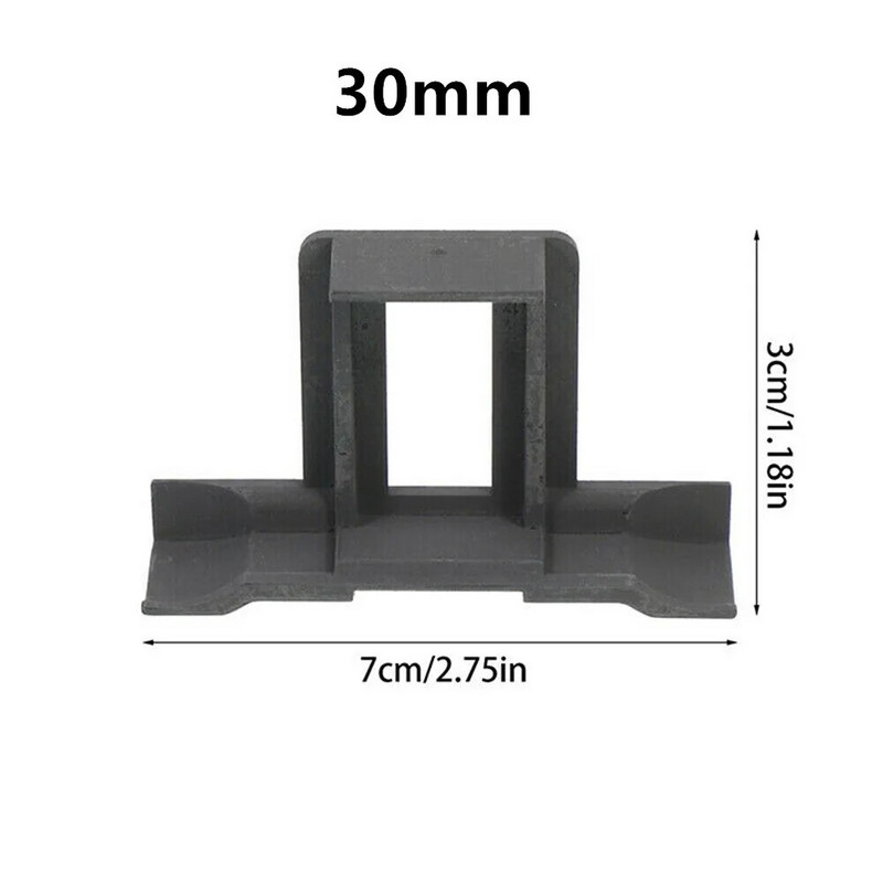 10 kom 30/40/35 mm Stezaljke za odvod vode za solarnu ploču Fotonaponske ploče za odvod vode, kopča za automatsko uklanjanje ustajale vodene prašine