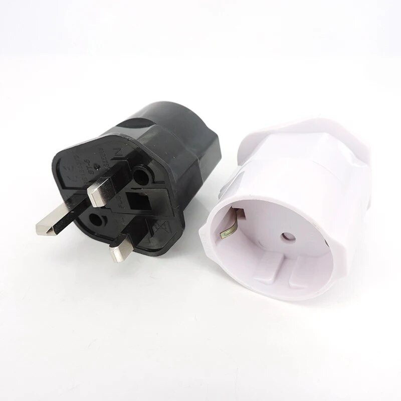 Univerzalni strujni adapter 13A 250V bakreni EU Koreja Njemačka Francuska Rusija HK UK Utikač s osiguračem Singapur Malezija Pretvarač K5