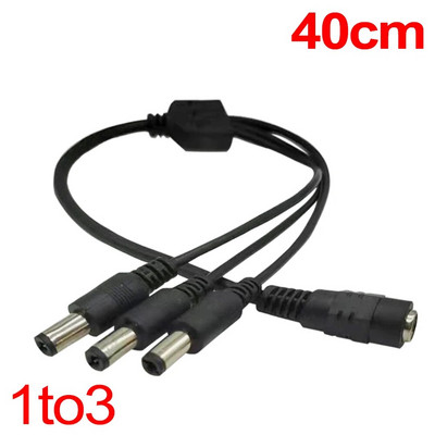 5,5 mm 2,1 mm 1 do 2/3/4/5/6/8 smjerni DC kabel za napajanje 5V 12V adapter za struju Priključni kabel za LED trake Svjetla CCTV kamera