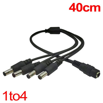 5,5 mm 2,1 mm 1 do 2/3/4/5/6/8 smjerni DC kabel za napajanje 5V 12V adapter za struju Priključni kabel za LED trake Svjetla CCTV kamera
