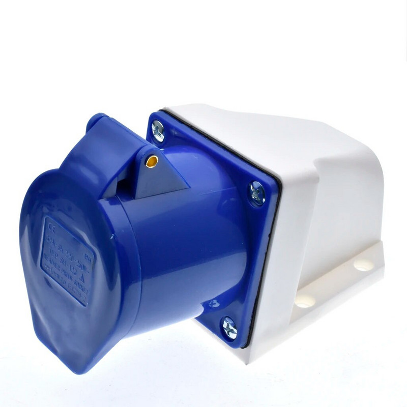 32 A 3pin industrijska utičnica 220V-250Volt otporan na vremenske uvjete IP44 vodootporan 2P+E