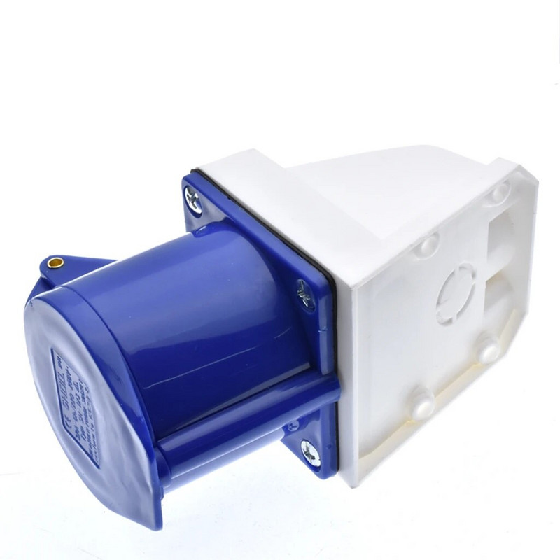 32 A 3pin industrijska utičnica 220V-250Volt otporan na vremenske uvjete IP44 vodootporan 2P+E