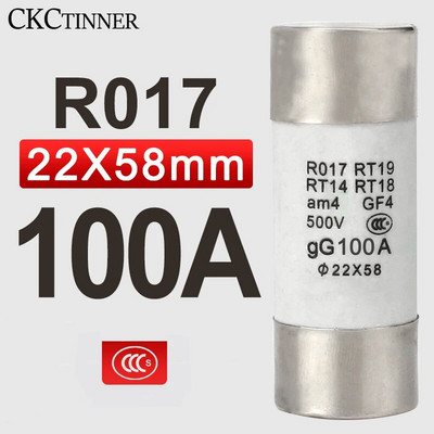 5db 14*51mm(RO16) 22*58mm(RO17) Gyors kioldású kerámia biztosíték 500V RO16-32 40 50 63A RO17-40 50 63 80 100 125A RT18 Alap