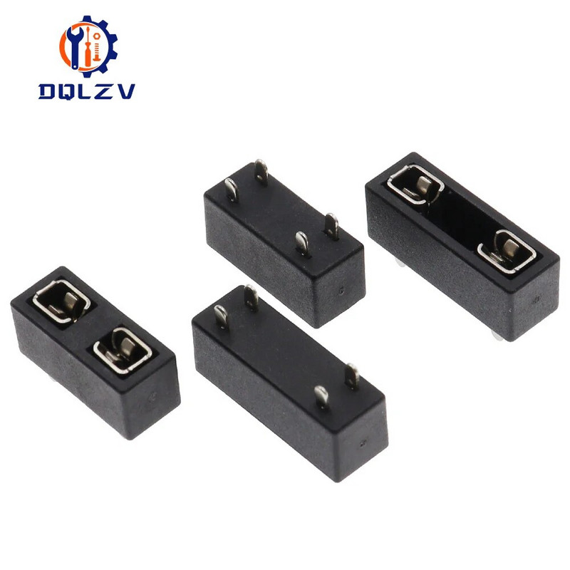 5vnt universalus automobilio saugiklio laikiklis PCB skydelio tvirtinimo draudimo blokai saugos gnybtai 10A mikro mini mažas vidutinis