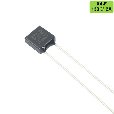 5db AUPO RH hőbiztosíték TF 102 115 125 130 135 138 150 C fok 2A 250V Négyzet hőmérséklet A1-F A2-F A3-F A4-F A5-F A7-F A8-F