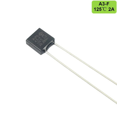 5db AUPO RH hőbiztosíték TF 102 115 125 130 135 138 150 C fok 2A 250V Négyzet hőmérséklet A1-F A2-F A3-F A4-F A5-F A7-F A8-F