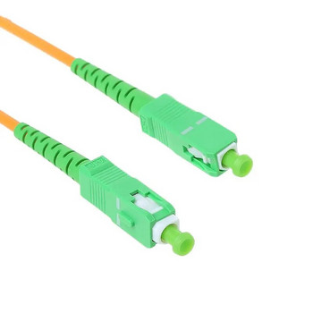 SC/APC-SC/APC-SM 3 мм оптичен джъмперен кабел, единичен режим, удължителен пач кабел
