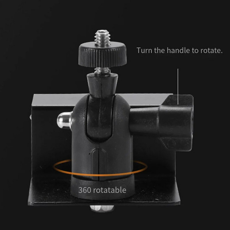 Poseban nosač za nadzor za oluk za kišu, nosač za montažu oluka otporan na vremenske uvjete s univerzalnim adapterom za vijke za sigurnosne kamere