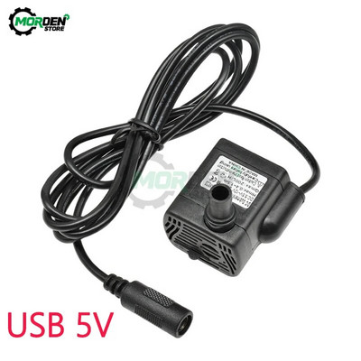 200L/H Rendkívül csendes DC 5V 12V 3W áramlási sebesség Vízálló kefe nélküli szivattyú Mini merülő vízszivattyú Solar Micro USB merülőszivattyú
