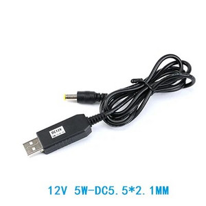 USB linija za pojačanje napajanja DC 5V do DC 9V 12V Step UP modul USB pretvarač adapter kabel 2.1x5.5mm 3.5*1.35mm muški konektor pretvarač