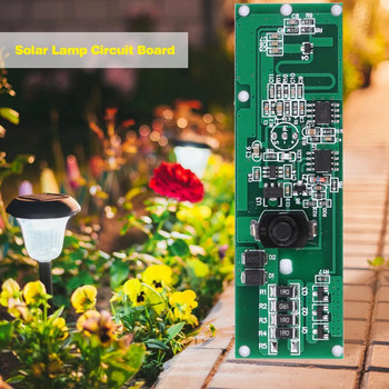 Комплекти Направи си сам Сензор за слънчева лампа Зарядно устройство за литиева батерия Платка Контролер Практически необходими домакински соларни лампи Джаджи