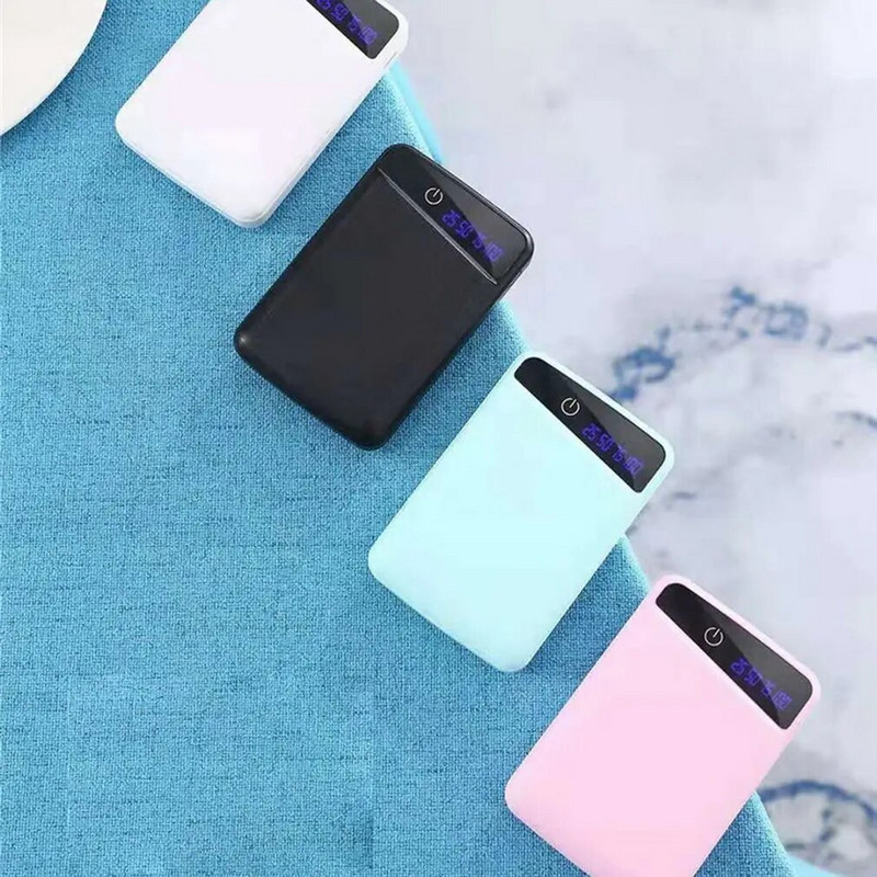 3 USB Micro USB Power Bank kest 10000mAh DIY 3*18650 ümbris Aku laadimiskast digitaalse LED-ekraaniga ilma akuta