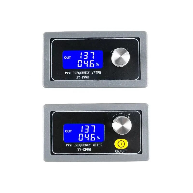 Kahe süsteemiga PWM XY-PWM1 impulsi sagedusega signaaligeneraator töötsükli reguleeritav moodul ruutlaine ristkülikukujuline signaaligeneraator