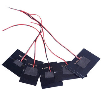 1PCS 1V 1.5V 2V 3V 3.5V Solar Panel With 30CM Wire Mini Solar System DIY For Battery Cell Phone Charger 300mA 500mA 0.3W 0.65W