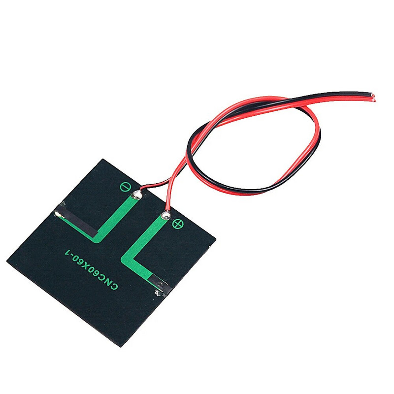 1 tk 1 V 1,5 V 2 V 3 V 3,5 V päikesepaneel 30 cm juhtmega mini päikesesüsteemiga DIY mobiiltelefoni akulaadija jaoks 300 mA 500 mA 0,3 W 0,65 W