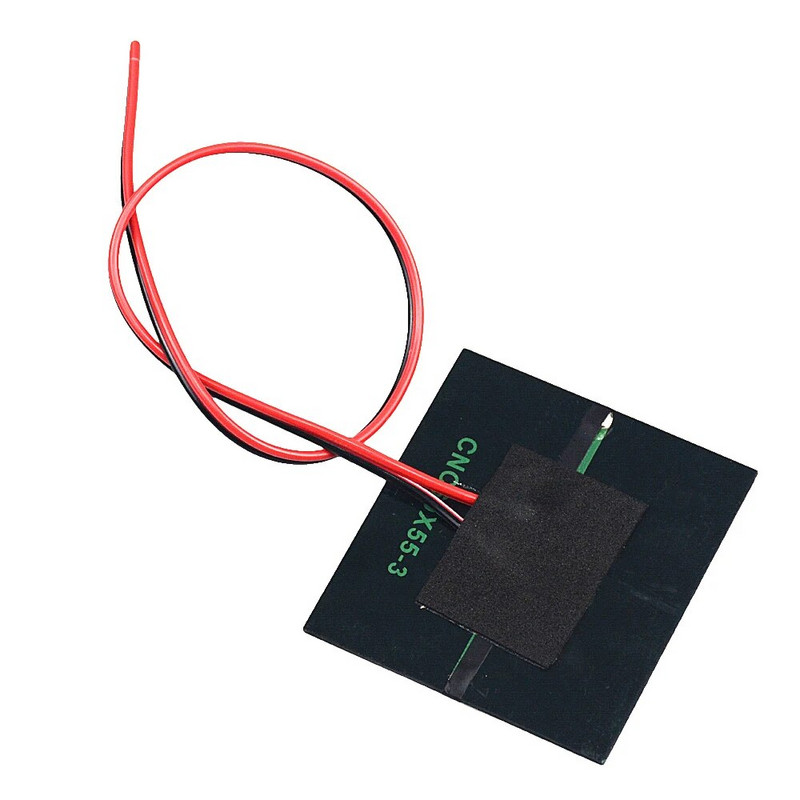 1 tk 1 V 1,5 V 2 V 3 V 3,5 V päikesepaneel 30 cm juhtmega mini päikesesüsteemiga DIY mobiiltelefoni akulaadija jaoks 300 mA 500 mA 0,3 W 0,65 W